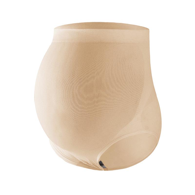 

Трусы-слипы с высокой талией для поддержки живота для беременных: Середина-Конец Беременности, Удобный и Дышащий Small