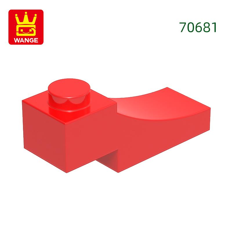 Non-Toxic 145Pcs/Lot 70681 Curved Arch Plates 3X1 Building Block Moc Color Accessories Compatible With Brick Diy Children'S Toy