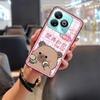 Graffiti Anti-dust Phone Case For ZTE Blade A75 4G/Z2359 TPU Couple Anti-knock Cartoon Protective Silicone Cute Durable