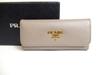 Authentic Gray Saffiano Leather 6 Pics Key Chain #a305  Refurbished