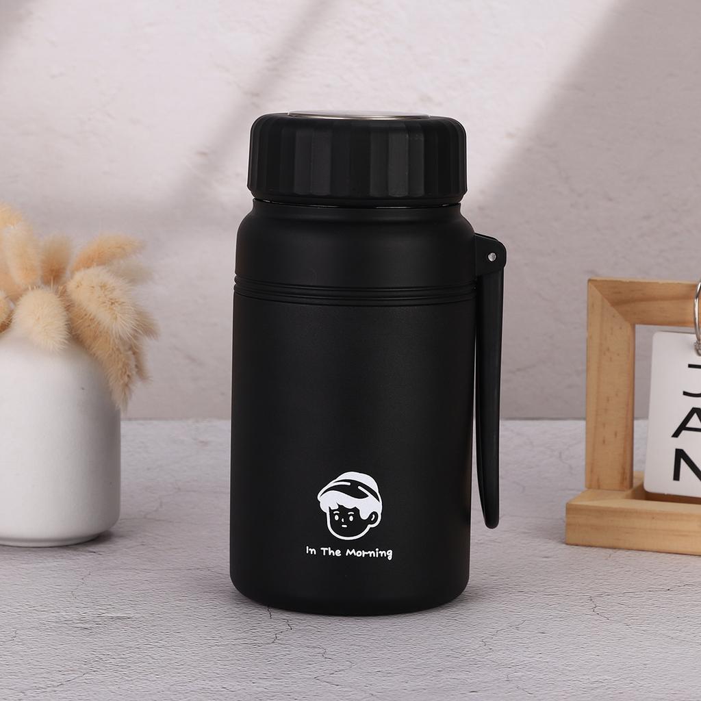Stainless Steel Thermos Cup Large Capacity with Tea Glass Vacuum Portable Accompanying Cup Outdoor Portable Sports Kettle