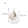 XS-2XL Handwoven Wall Hanging Fruit Vegetable Basket Teardrop Plant Basket Kitchen Table Wall Hanging Storage Basket Container