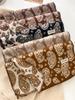 Thick Warm Winter Cashmere-Like Scarf for Women - Luxury Paisley Print Shawls Wraps, Lady's Travel Stole & Fashion Bufanda