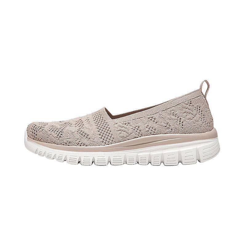 Skechers Zemi Ikdienas Apavi Sieviešu Bēšs