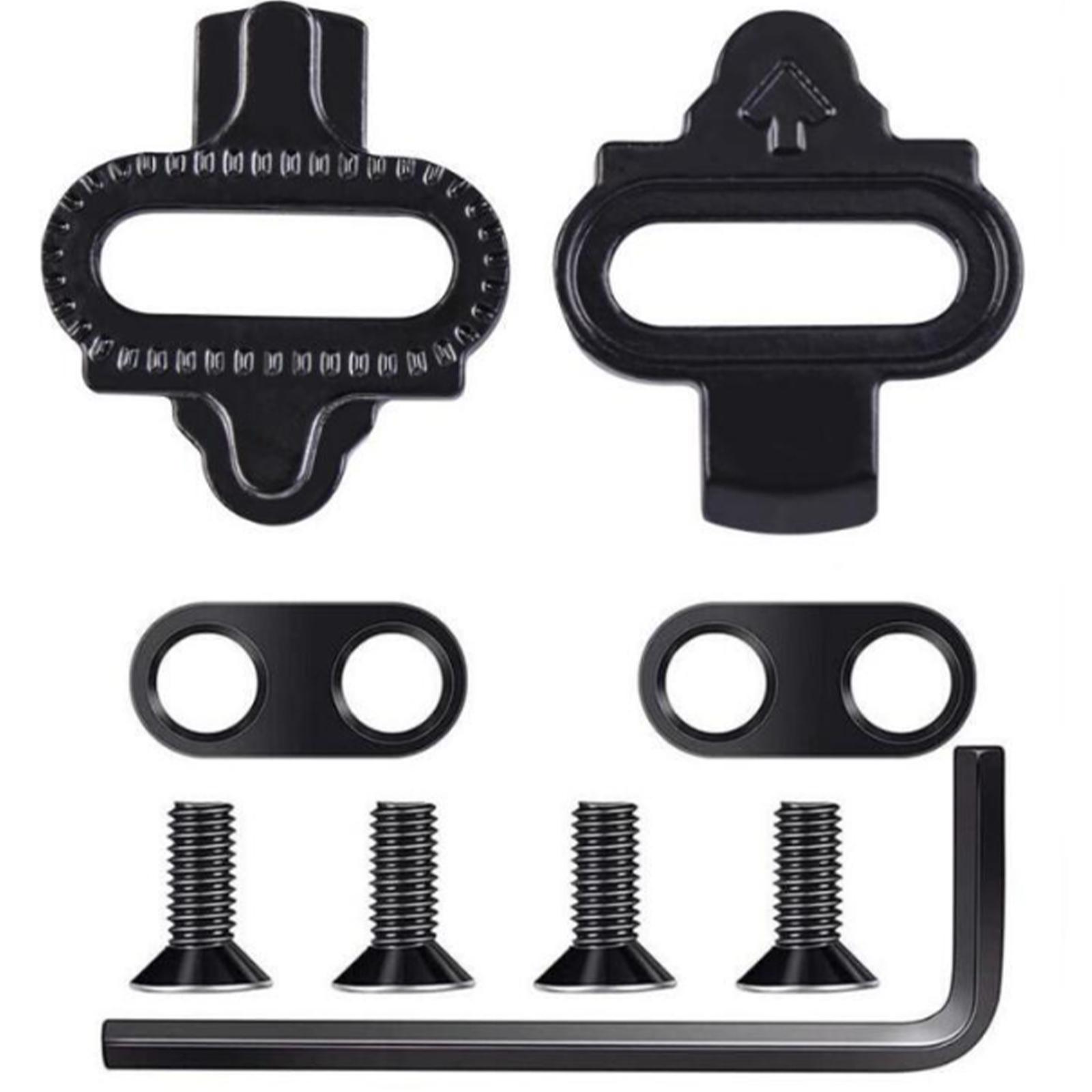 

High Compatibility Bike Cleats Plates Set Road Bike Selflocking Pedal Cleats for Professional Cyclists 1