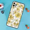 Yellow Cosmos Flowers Lavender Phone Case For iPhone 17 Air 15 14 13 12 11 16 Pro Max 13 12 mini 15 16 Plus 16e Cover Funda