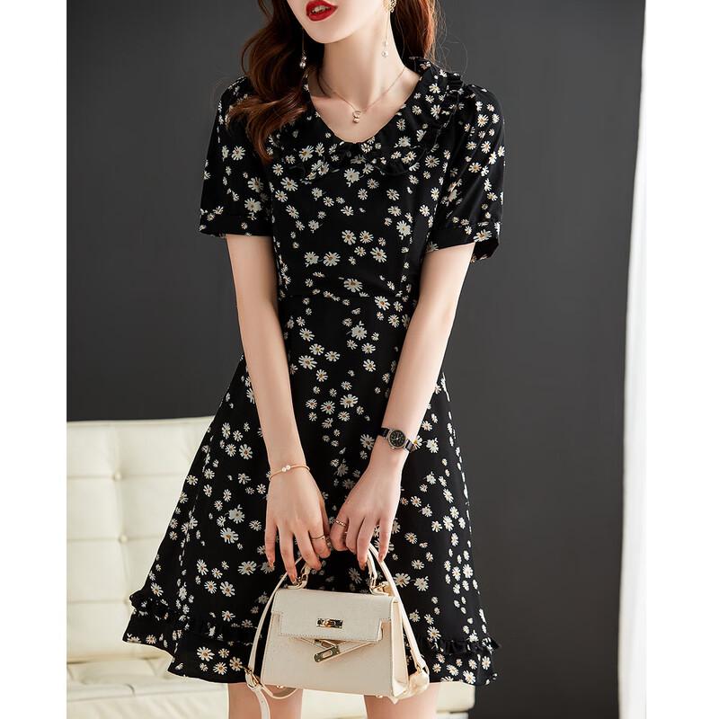 

Firstview Women s Urban Casual Short-Sleeve Dress F21C11126 L