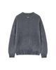 Misekiseoulmaen Hairy Crewneck Knit Charcoal