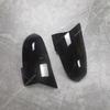 For BMW F20 F21 2pcs M Style Gloss Black Car Rear View Mirror Cover Caps Trim Shell Frame 118i 120i 120d 125i 125d M135i M140i