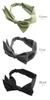 VINGTAINE Hairband with Detachable Customizable Hair Ribbon, Large, Accessory, Casual, Simple, Gray, HB-133-GY