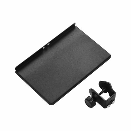 Btuty Clamp-on Tray Microphone Stand, Metal, with Mounting Clamp