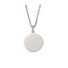 10Pcs 15-30mm Blank Round Discs Pendant Necklaces Gold Plated Chain Necklaces For DIY Custom Name Logo Women's Men's Jewelry