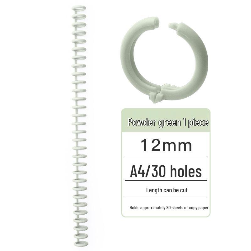 30-Loch A4 Kunststoff-Binderinge für Loseblatt