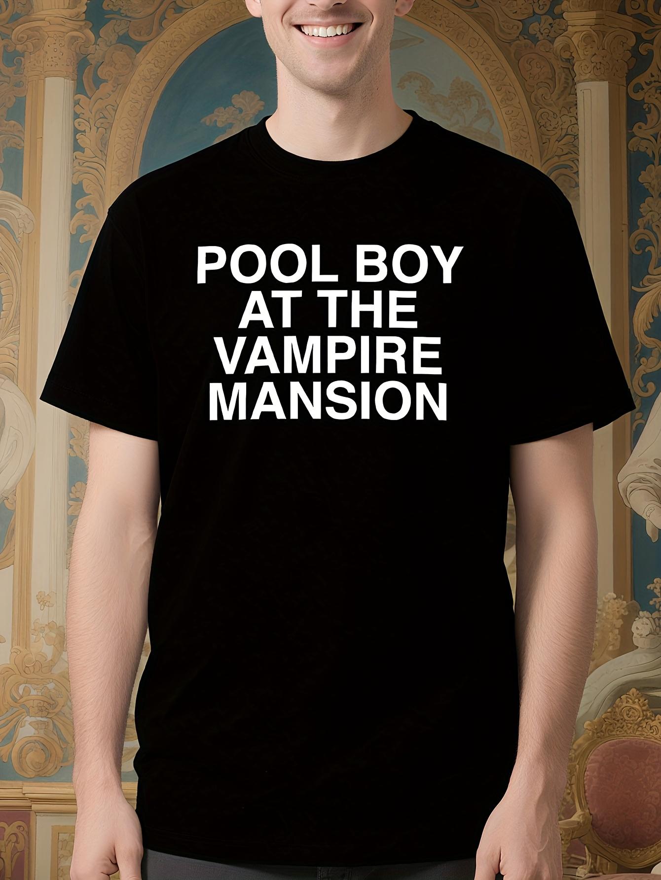 Gerard Way-Inspired Pool Boy at the Vampire Mansion Tsh... XXXL