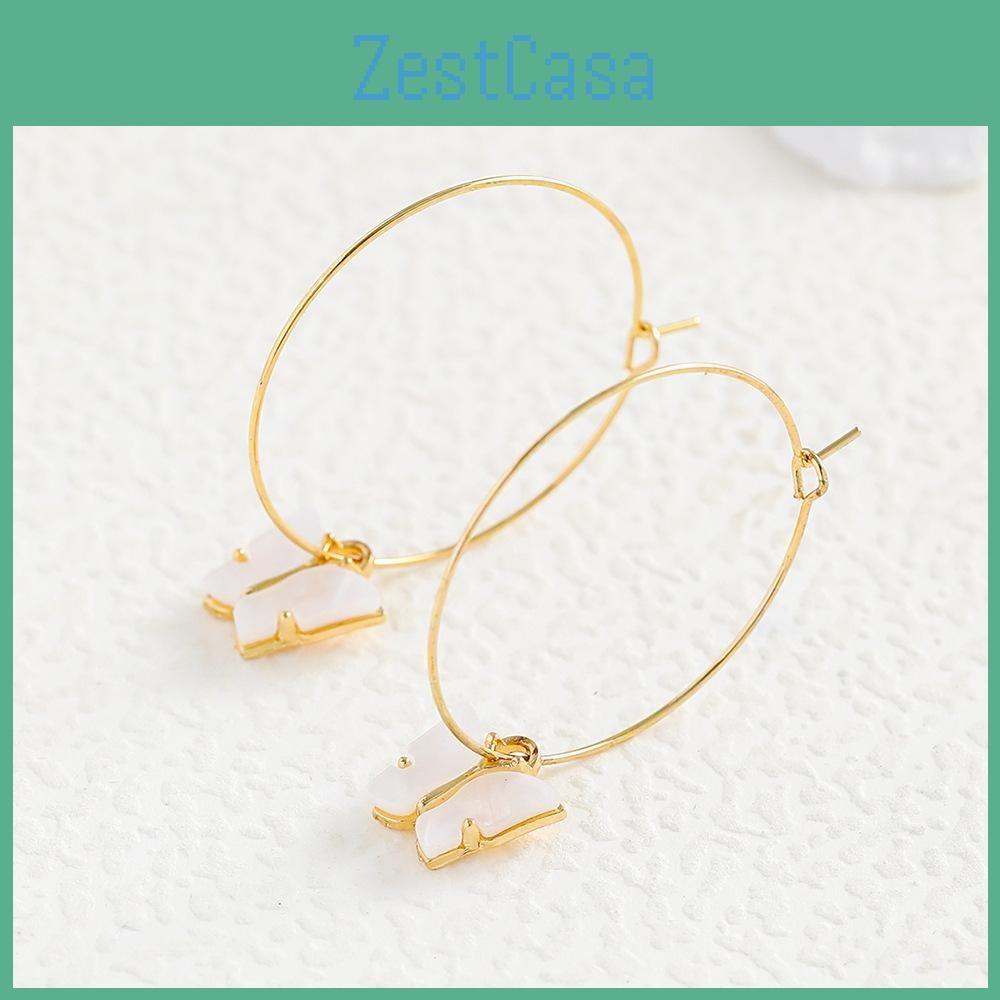 Unique Stylish And Butterfly Earrings Womens Geometric Jewelry Alloy