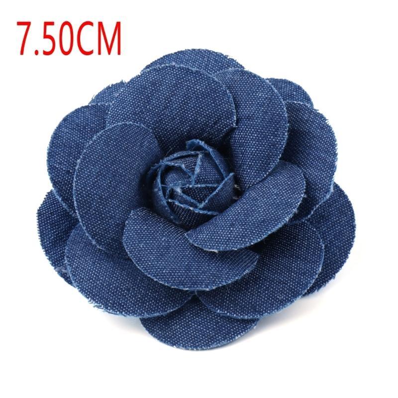 5pc Korea Fabric Flowers Clothes Hats Dress Decoration Flower Hair Accessories DIY Scrapbooking Crafts Supplies