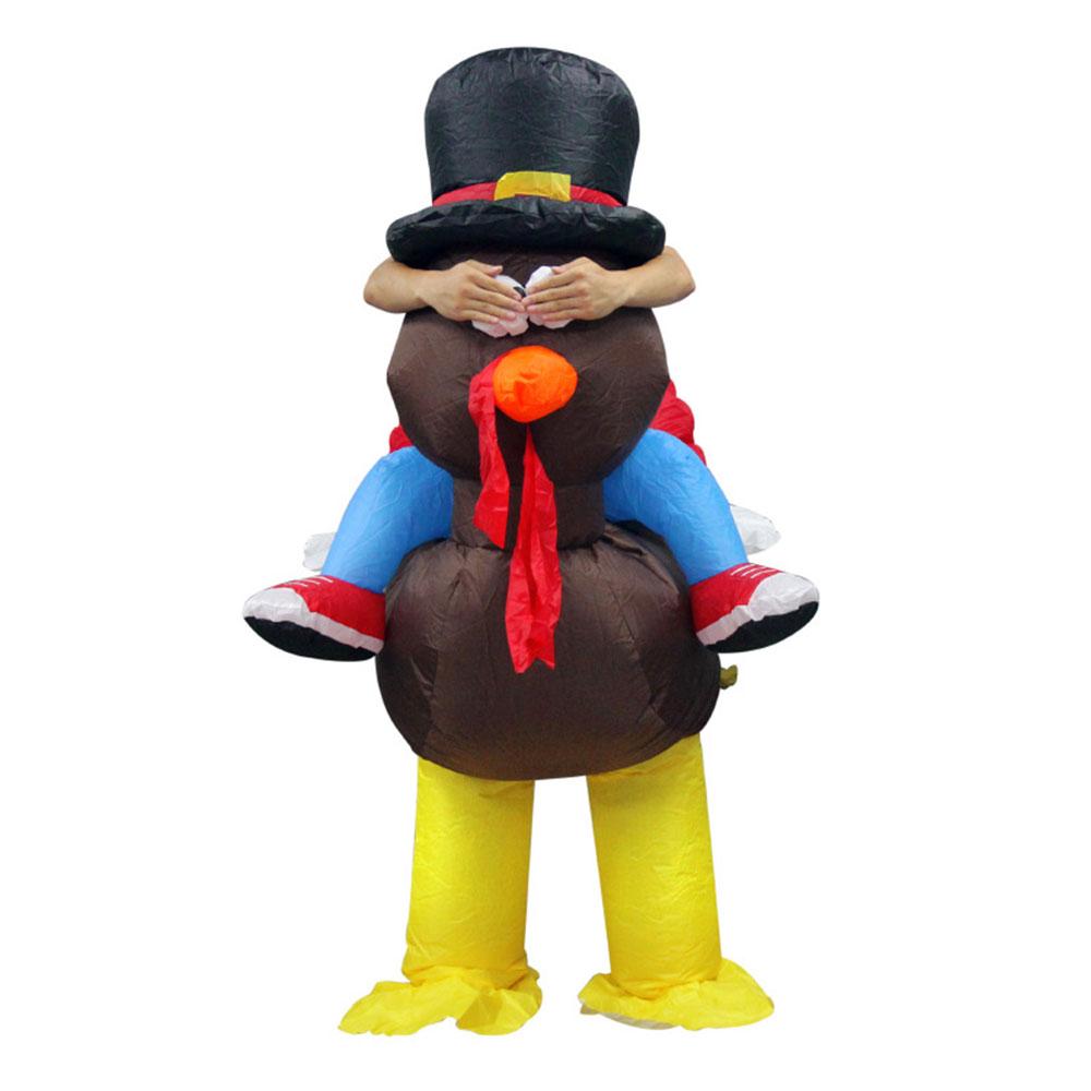 Inflatable Halloween Costumes Turkey Costume for Men