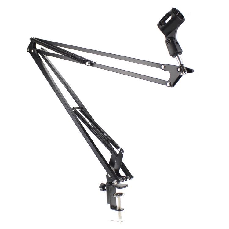 Universal NB39 Boom Arm Microphone Stand for Live Streaming and Condenser Mic - Professional Desktop Stand