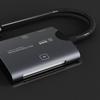 USB Multi-Functional High-Speed Card Reader: TF, XD, Type-C, Aluminum Alloy