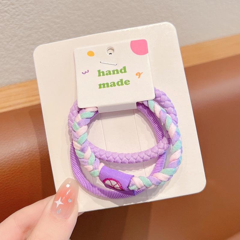 Colorful Elastic Hair Ties - No Damage Baby & Girl Hair Accessories