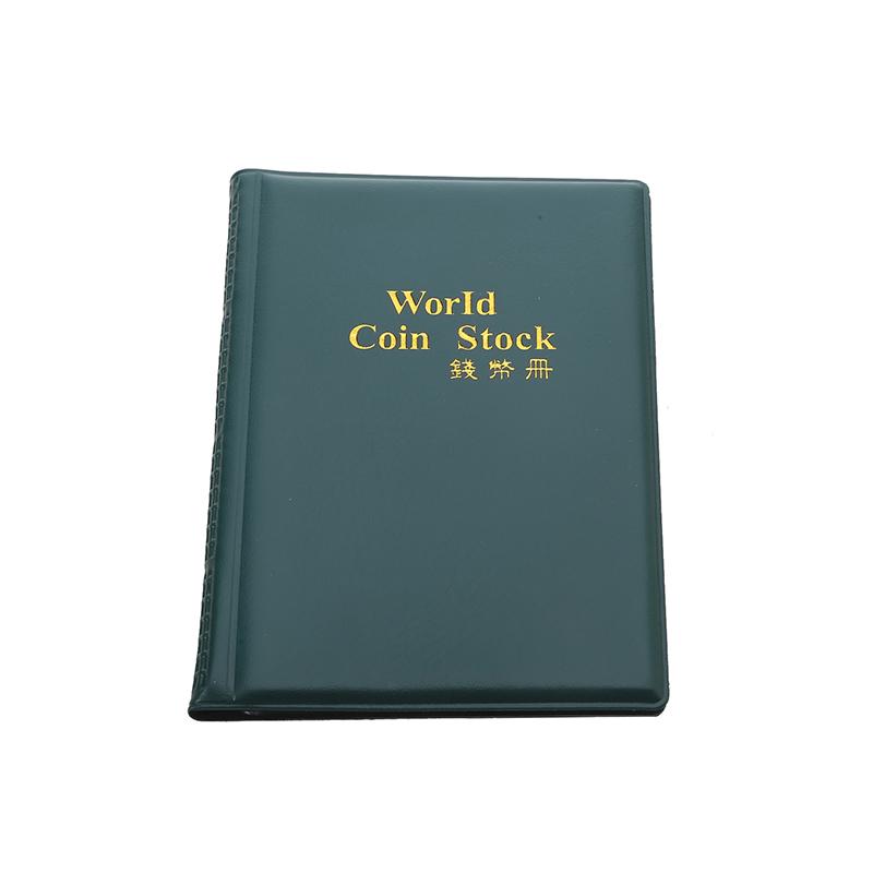 120 Coins Holders 4 Colors Collecting Collection Storage Money Penny Album Book Pockets