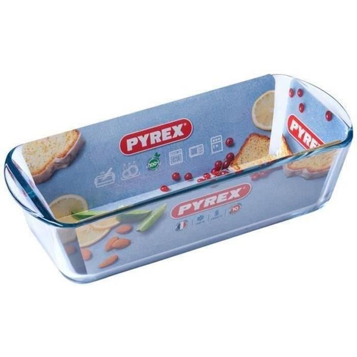 Moule À Cake - PYREX - 1450157 - En Verre Borosilicate - 28 Cm
