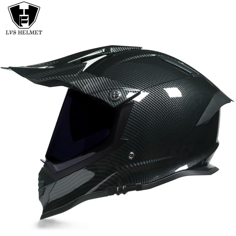 Full Face Motorcycle Helmet With Dual Visors Off-Road Rally Highway Riding Unisex All-Season ABS S M L XL