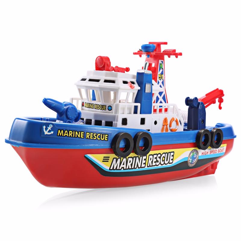 Elektrisches Feuerwehrboot Licht Marine Rettungs Feuerbekämpfungsboot Spielzeug Elektrisches Feuerwehrboot Licht Marine Rettungs Feuerbekämpfungsboot Spielzeug