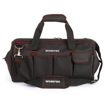 WORKPRO 18 pollici 46 cm Borsa per Attrezzi 600D Porta Attrezzi Cassetta degli Attrezzi Cassetta degli Attrezzi Borsa per Riparazioni