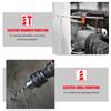 4 IN 1 Brushless Cordless Rotary Hammer Drill 2 Batteries Rechargeable Electric Hammer Impact Drill for 18V