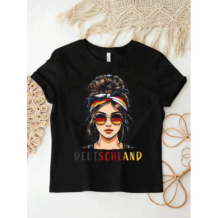 German German Germany Flag T-Shirt White for Men Women Unisex All Season Funny T-Shirt