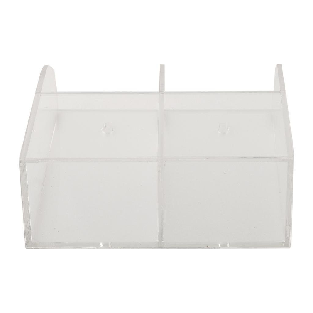 Case Acrylic Remote Control Holder Office Air Conditioner Makeup Brush Home Space Saving Transparent Wall Mounted Storage Box