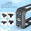 Magnetic Base ABS Frame Case For Insta360 X5 Expansion Protection Rabbit Cage Plastic Frame For Insta360 X5 Camera Accessories