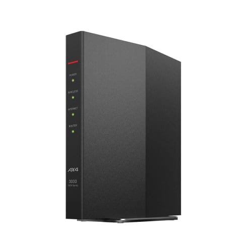 [Exclusive to .co.jp] Buffalo WiFi Router Wireless LAN Wi-Fi 6 11ax AX3000 2,401+573Mbps Japanese Manufacturer [Operation confirmed for iPhone 16 / 15