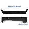 FDAIUN Car Center Console Air Outlet Tray for Toyota Alphard 40 Series and Vellfire 40 Series 2023 Storage Console Easy ABS Scratch and Rattling