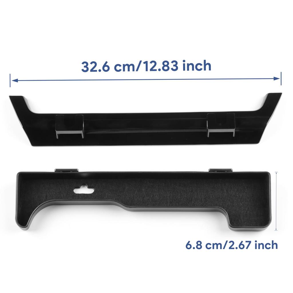 FDAIUN Car Center Console Air Outlet Tray for Toyota Alphard 40 Series and Vellfire 40 Series 2023 Storage Console Easy ABS Scratch and Rattling