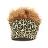 Men's Leopard Print Wig Cap Women's Baseball Cap