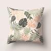 Tropical Rainforest Leaves Flowers and Plants Animals Printed Pattern Pillowcase Air Cushion Cover
