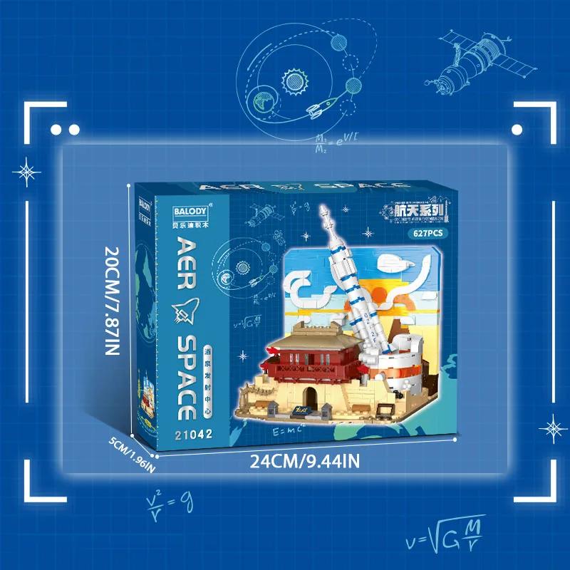 Rocket Launch Center Building Blocks Space Shuttle Assembly Bricks Boys Toys Model Desktop Decoration Children's Christmas Gifts