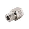 Stainless Steel 304 Thread Reducer: Female M14x2 To Male M14x1.25 Metric Fitting