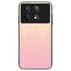 For Xiaomi Poco F6 Pro 5G/Redmi K70 5G/K70 Pro Case Tempered Glass Phone Cover Gradient Color