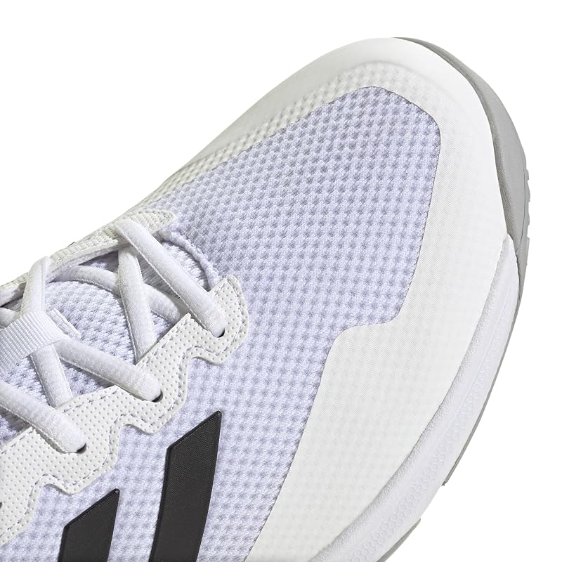 Adidas Tennis Shoes Game Court 2 OC Unisex Adult LKS39 Footwear White/Core Black/Grey Two (JQ5010) 27.5 Cm
