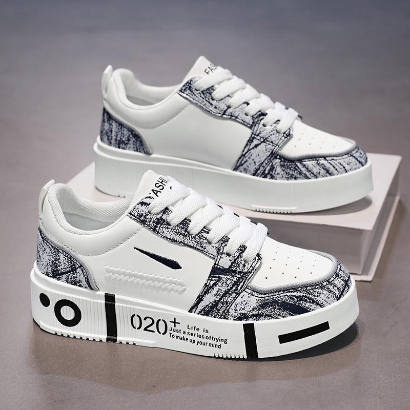 Trendige Skateschuhe im koreanischen Stil für Jungen, Frühling/Herbst 2024, für größere Kinder