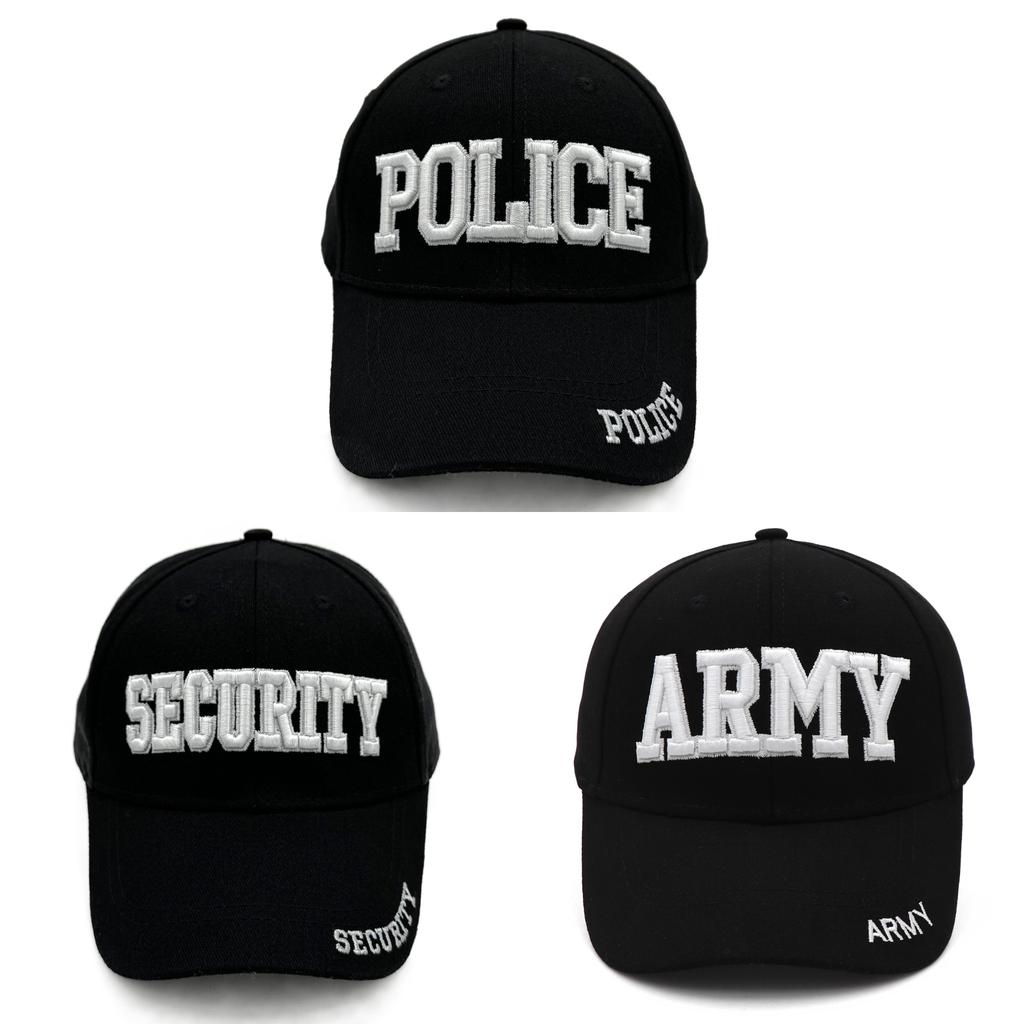 Letter Embroidery Cotton Baseball Hat With Sun Shade For Casual Wear