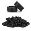 100Pcs/Box 1/64 RC Car Model Tires Rubber Tyre Tires Wheels 12mm*5mm Diorama Display Decoration Collection for 1/64 Car Model