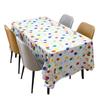Disposable PEVA Cartoon Balloon Tablecloth - Oil-Proof, Thickened for Birthdays & Kindergarten Parties