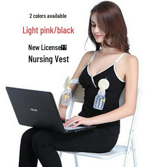 Nahtloser kabelloser Still- und Abpump-BH für freihändiges Tragen