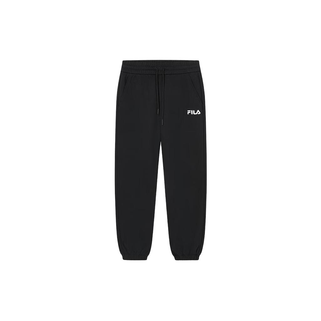 

New FILA Knitted Sweatpants Women s Jet Black F51W339699F-BK XS