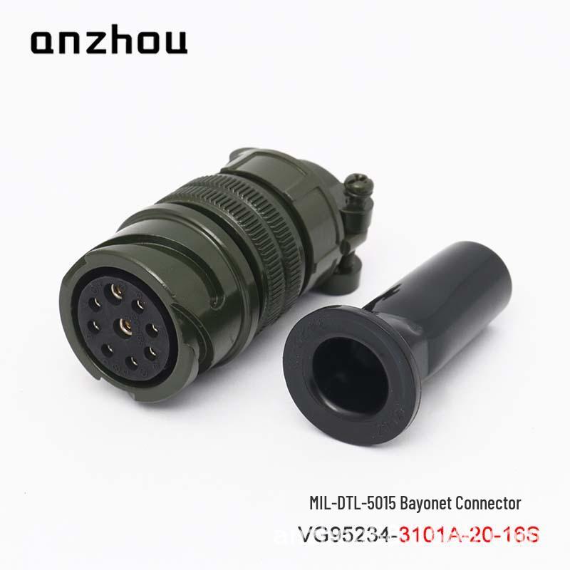 9-Pin US Military Standard Bayonet Connector VG95234-20-16S