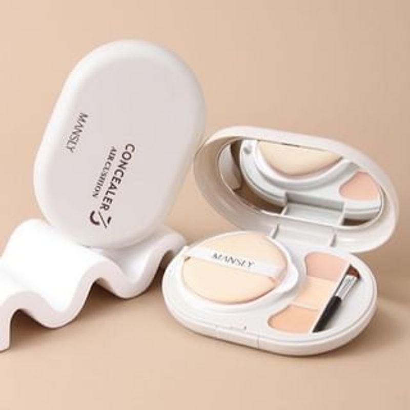 

MANSLY - Палитра кушона и консилера 2 в 1 - 2 цвета 01# Natural (Cushion*5.5g & Concealer*3g)